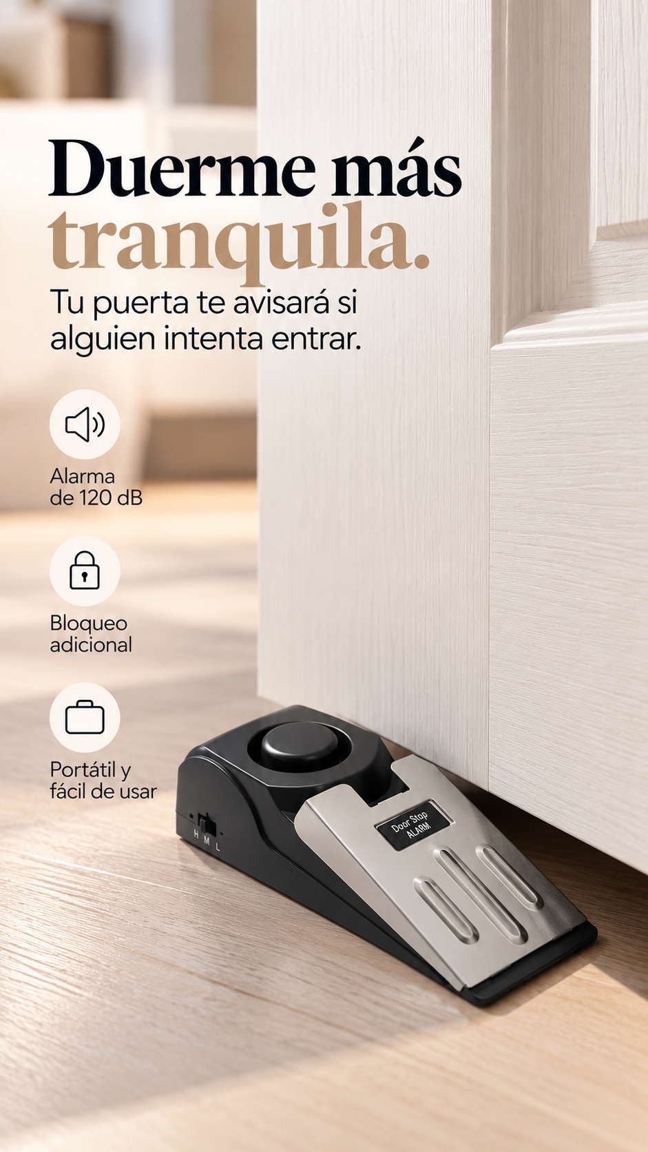 Sistema de Alarma Inalámbrico para Puerta