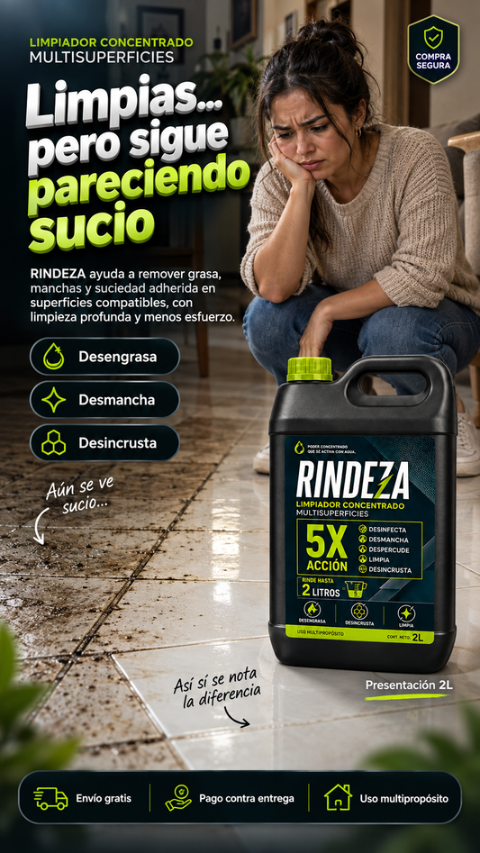 Rindeza - Limpiador concentrado multiusos