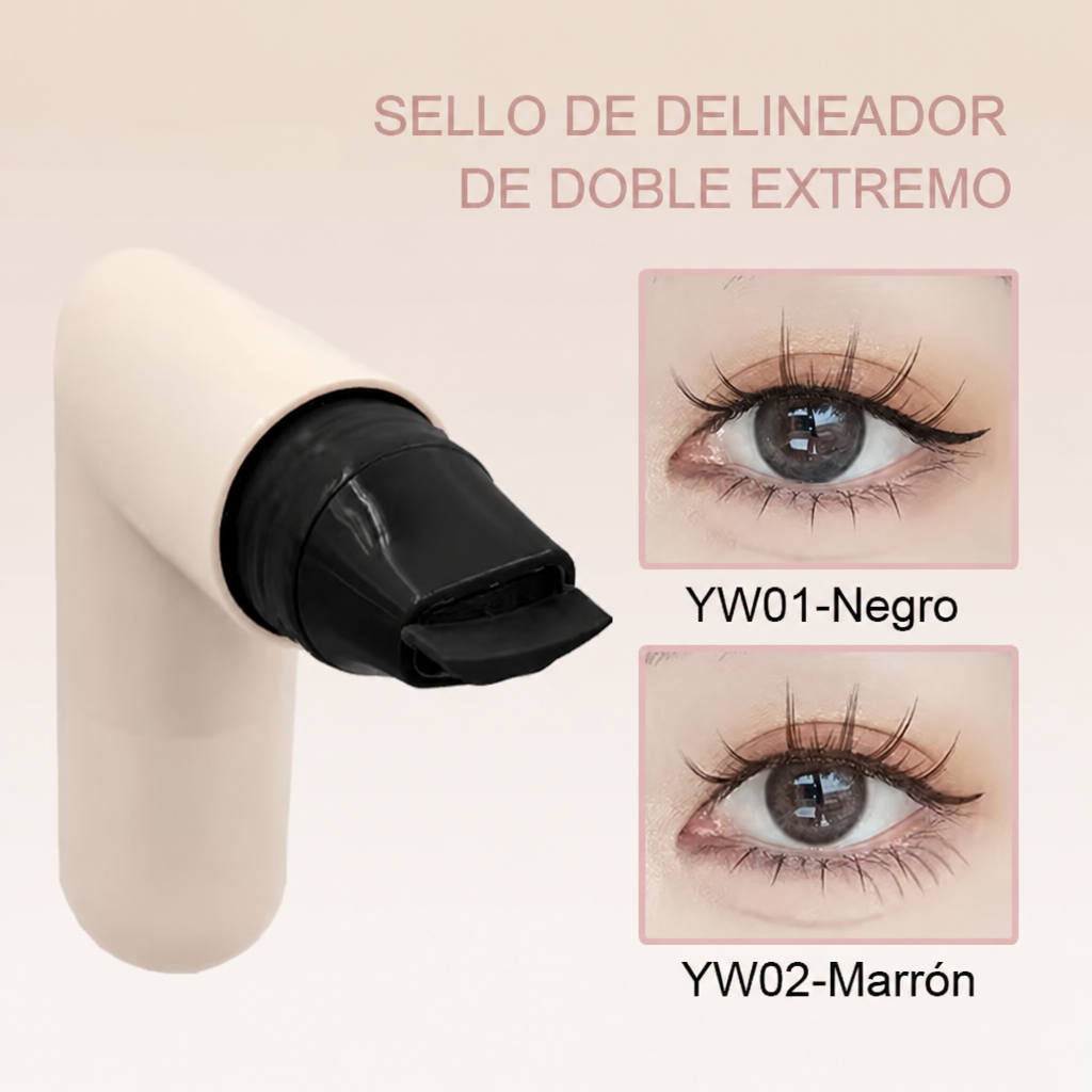 Sello Delineador de Doble Extremo